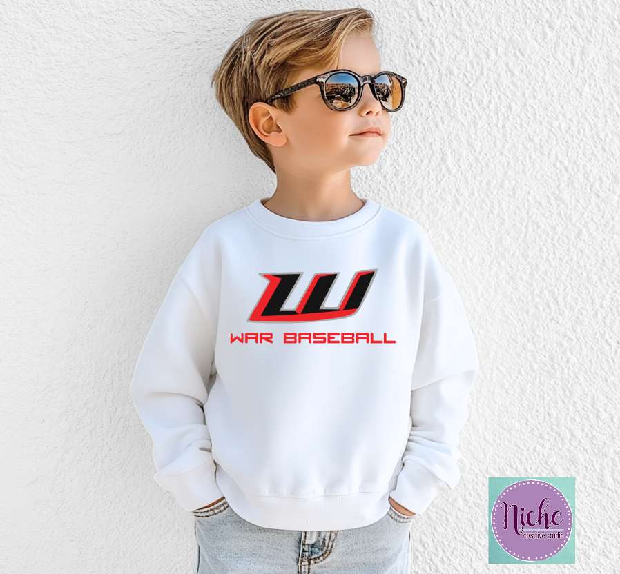 -BAS8104 War Baseball Decal