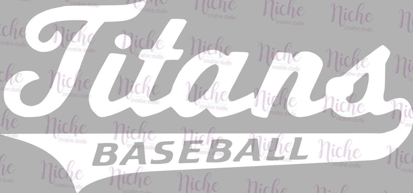 -BAS8121 Titans Swoosh Decal