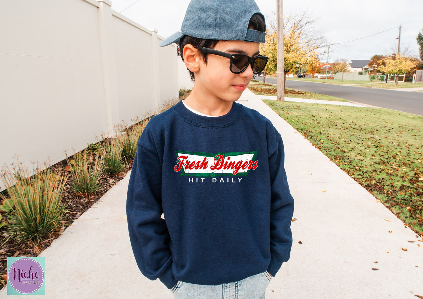 -BAS8137 Don't Bunt Hit Dingers Decal