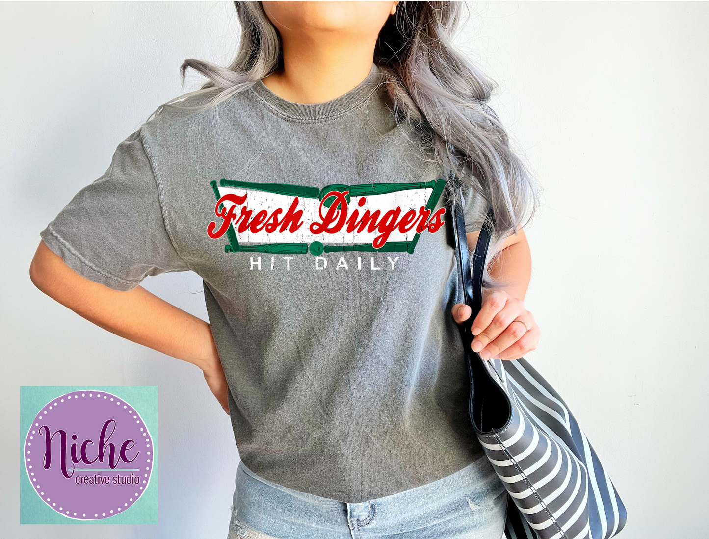 -BAS8137 Don't Bunt Hit Dingers Decal