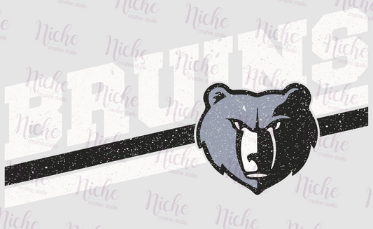 -BEL1923 Bell City Bruins Decal