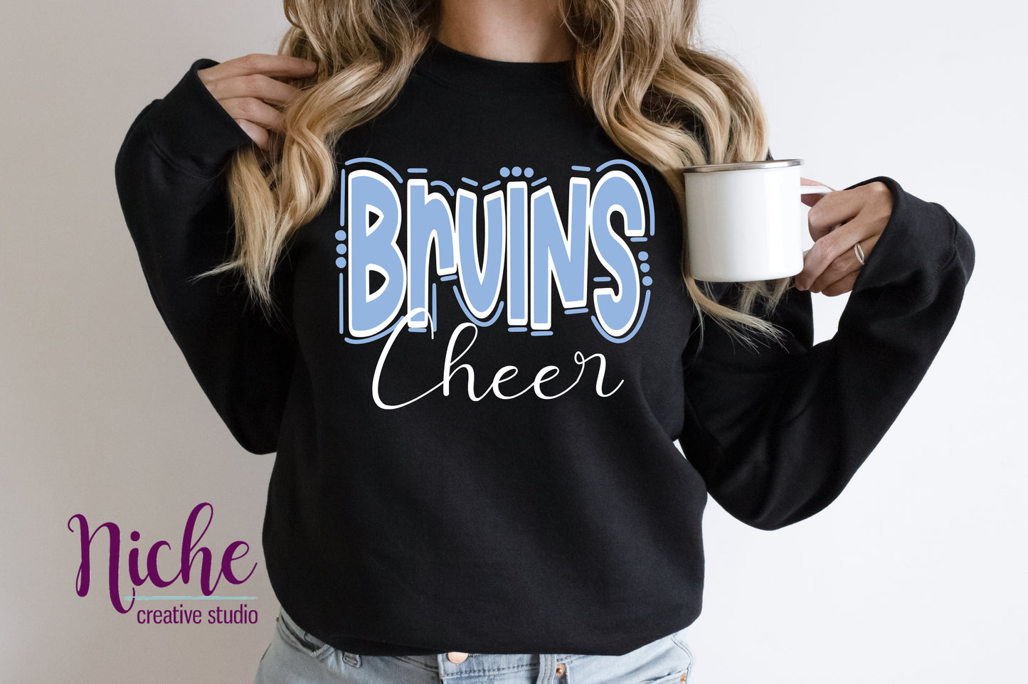 -BEL1984 Bruins Cheer Decal