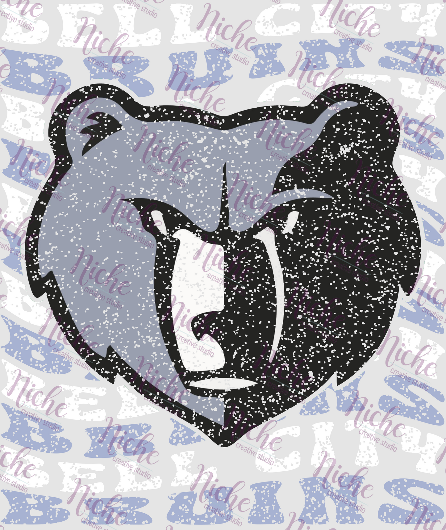 - BEL477 Bell City Bruins Distress Decal