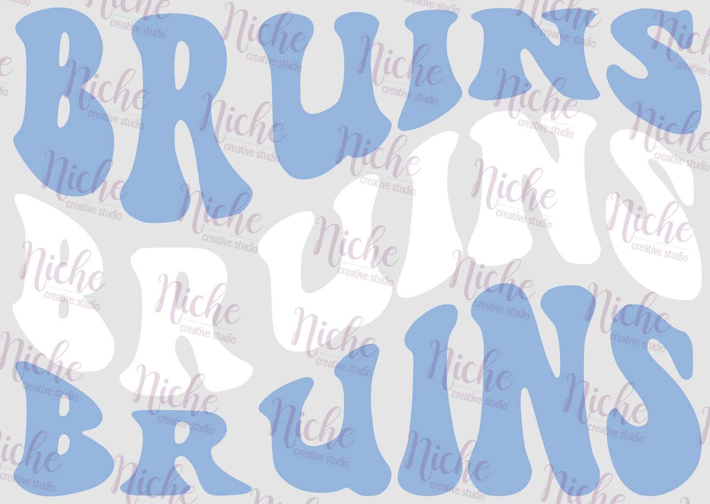 - BEL575 Bruins Groovy Decal