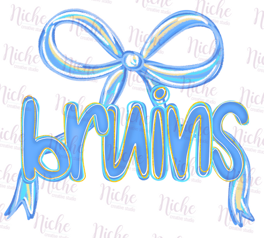 -BEL8251 Preppy Bruins Decal