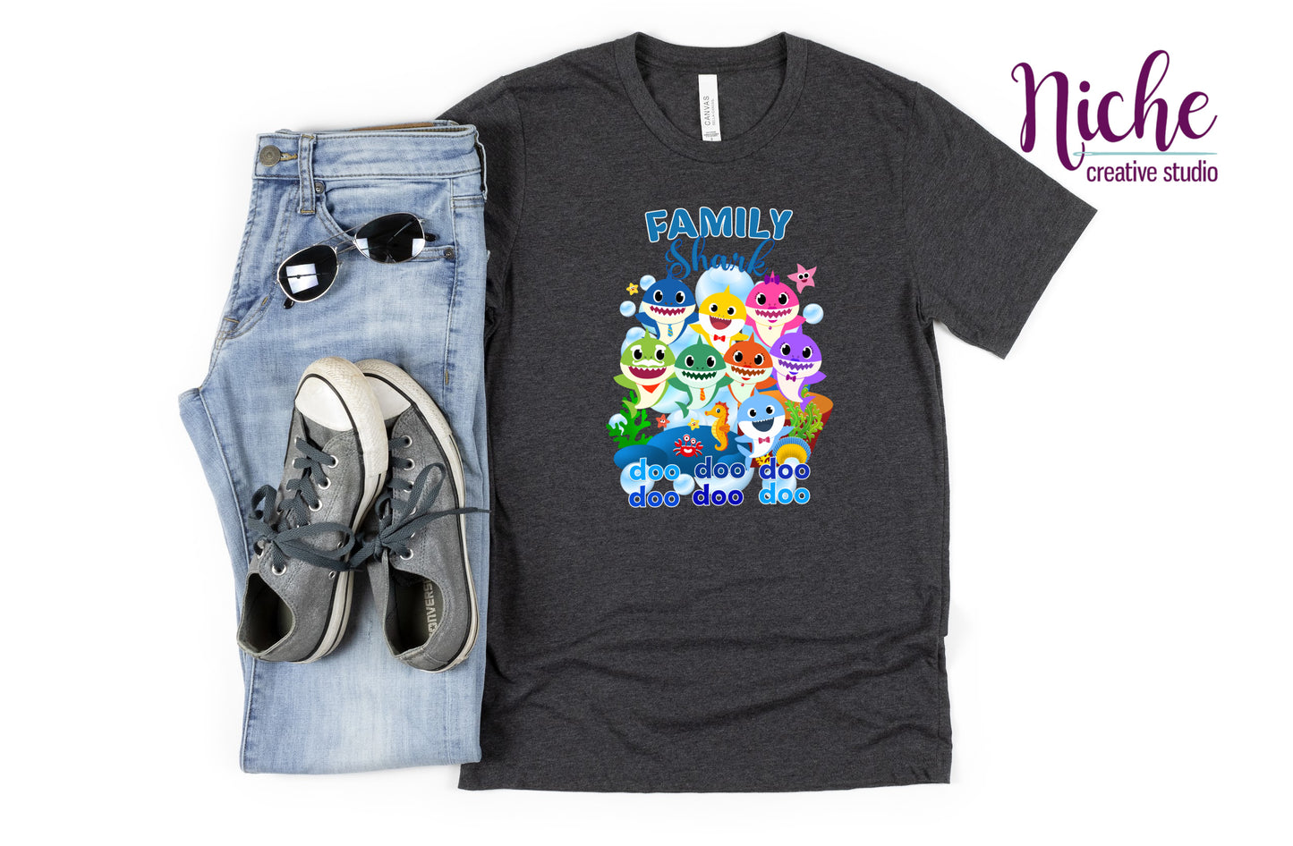 -BIR1693 Shark Group Decal