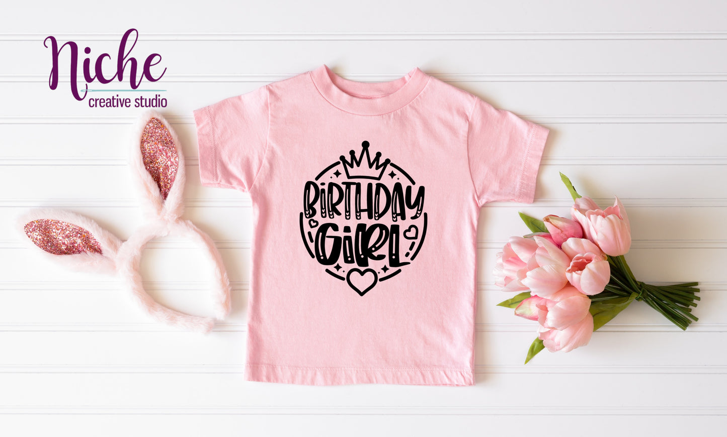-BIR359 Birthday Girl Decal