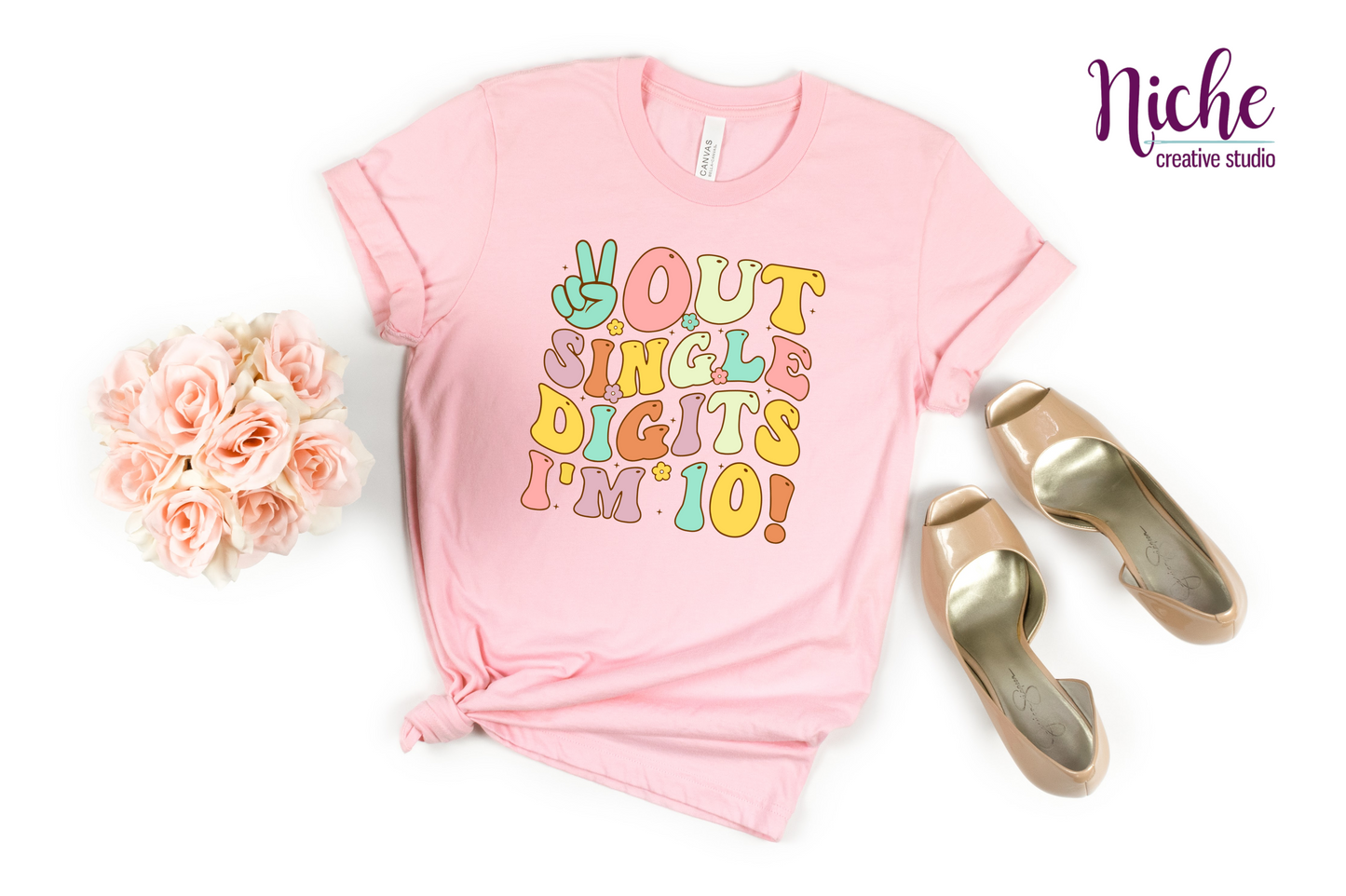 -BIR776 Peace Out Single Digits Decal