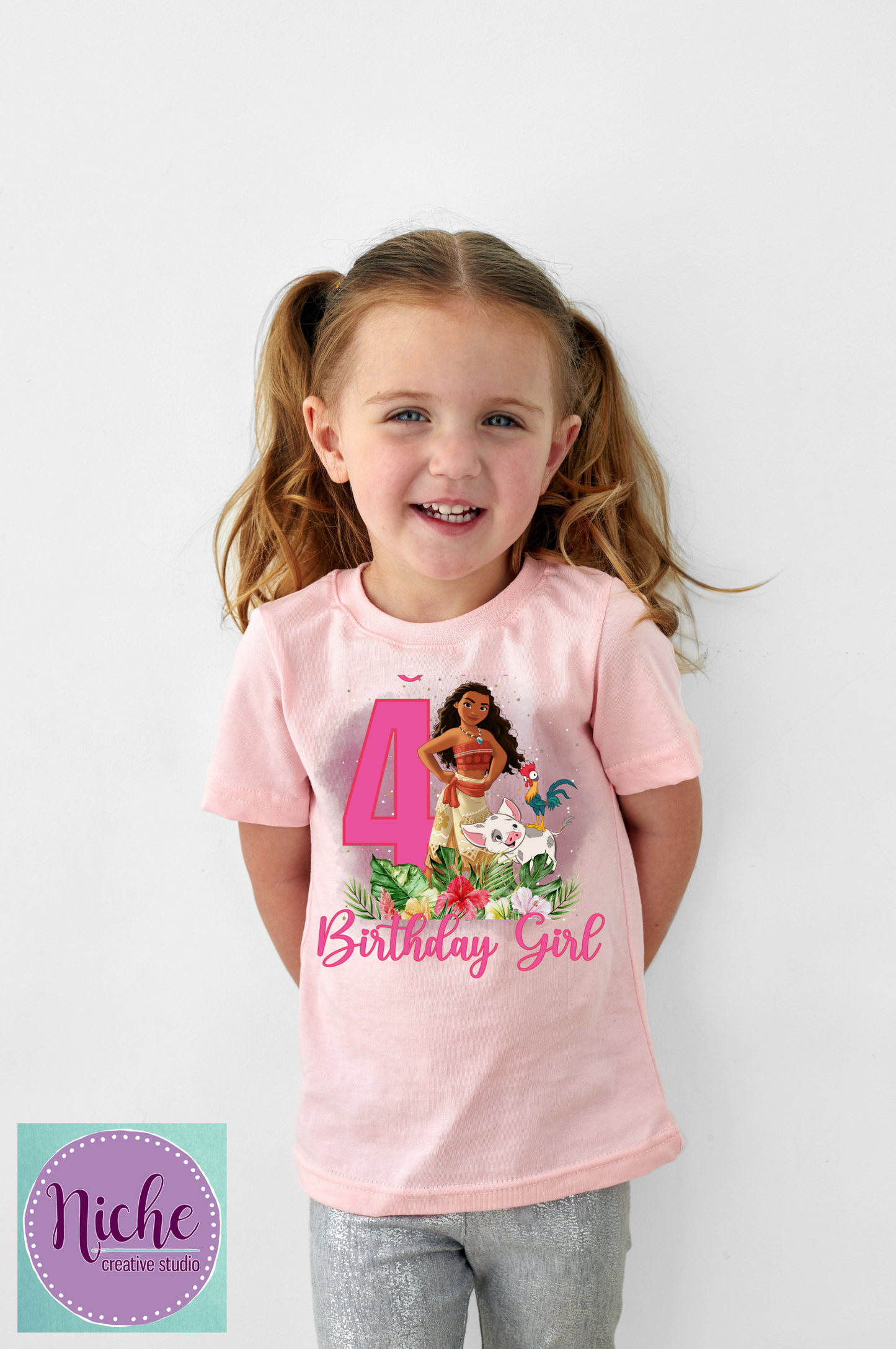 -BIR8025 Birthday Girl Moana 4 Decal