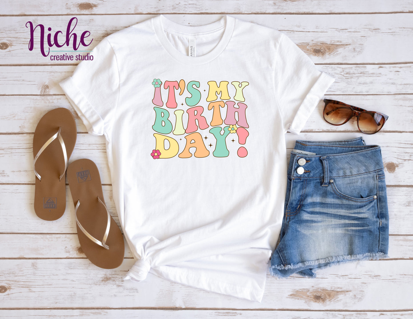 -BIR837 Its My Birthday Decal