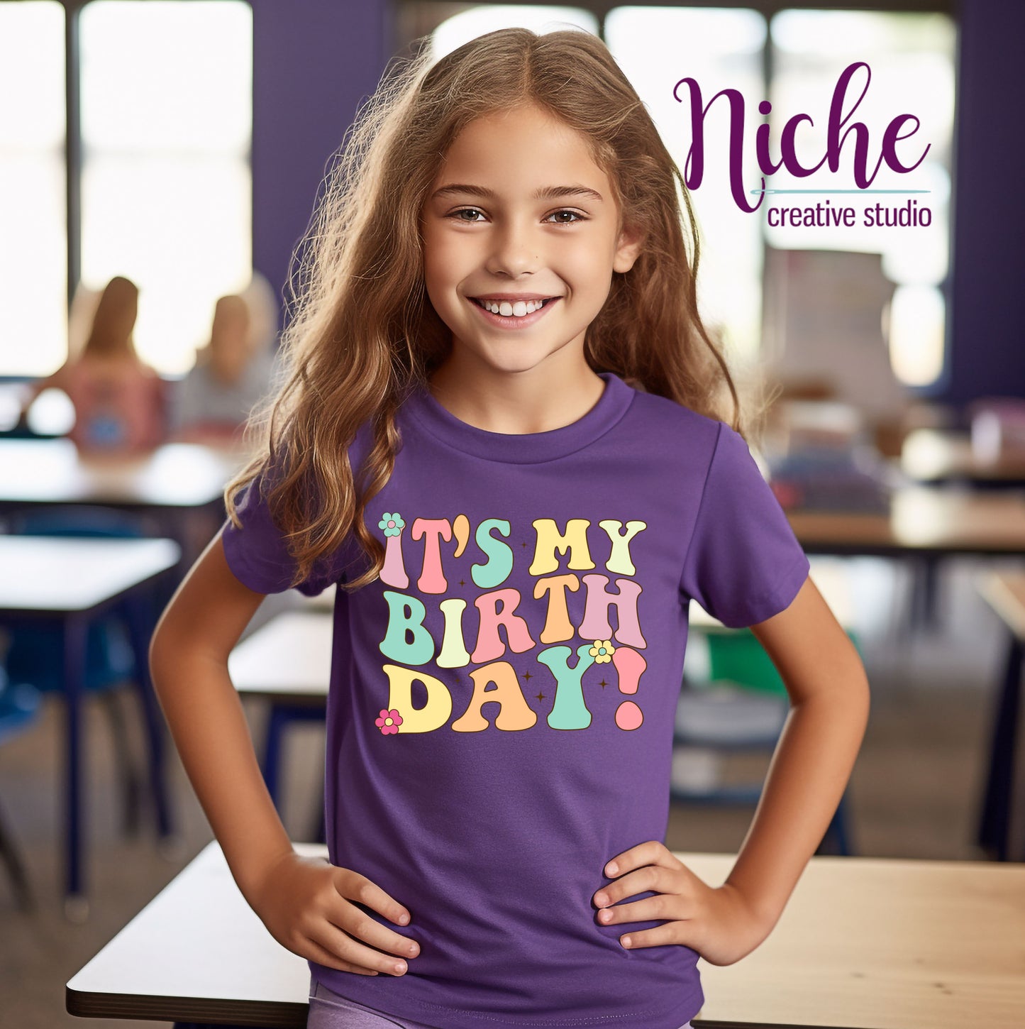 -BIR837 Its My Birthday Decal