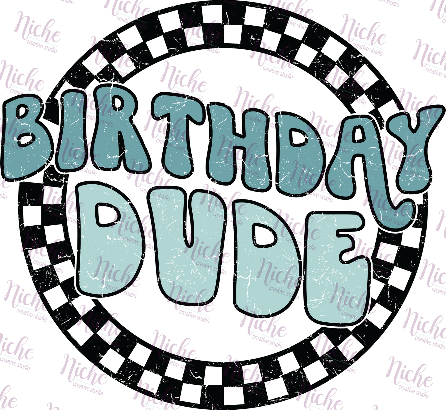 -BIR838 Birthday Dude Decal