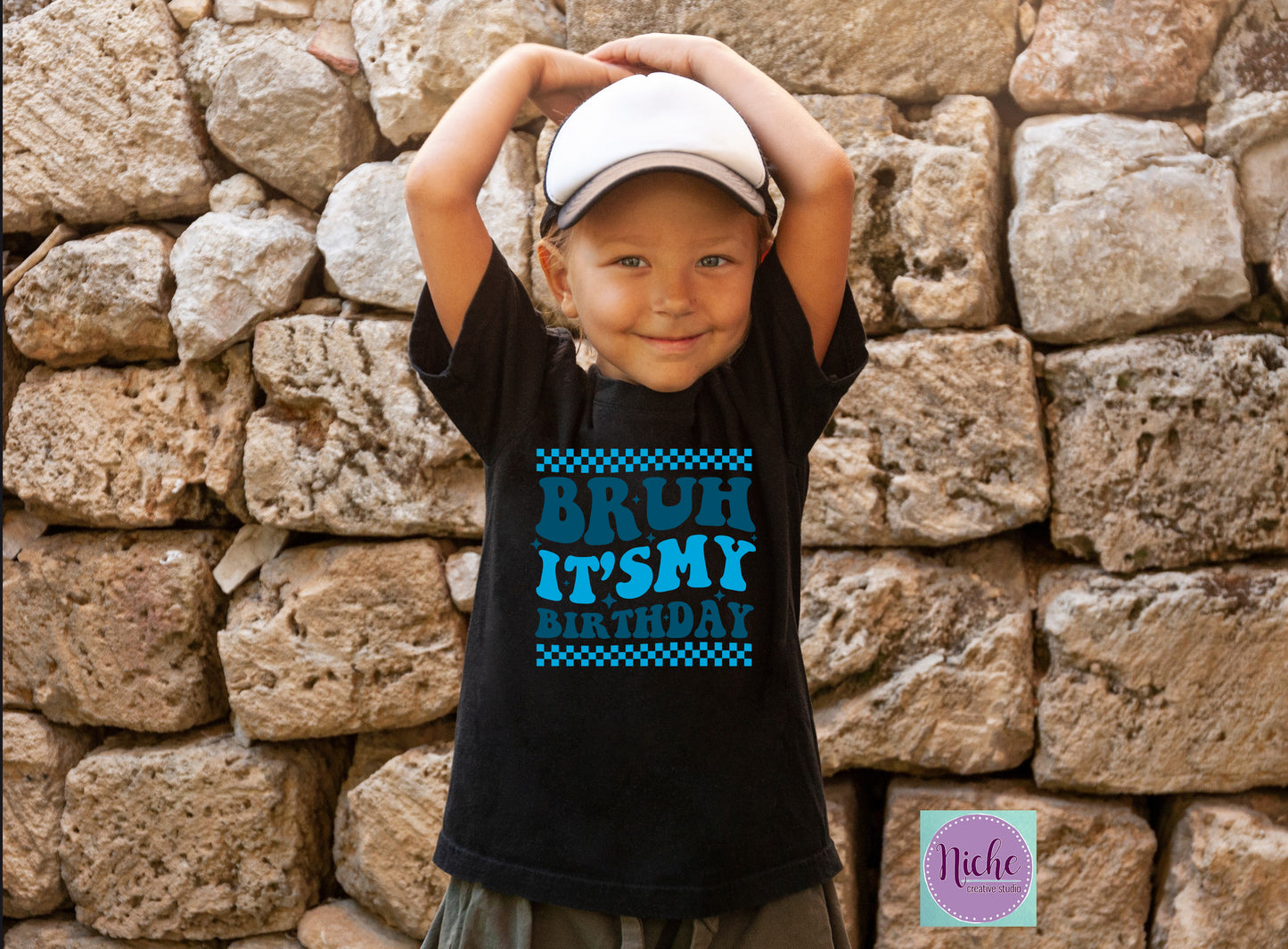 -BIR8419 Bruh It's My Birthday Decal