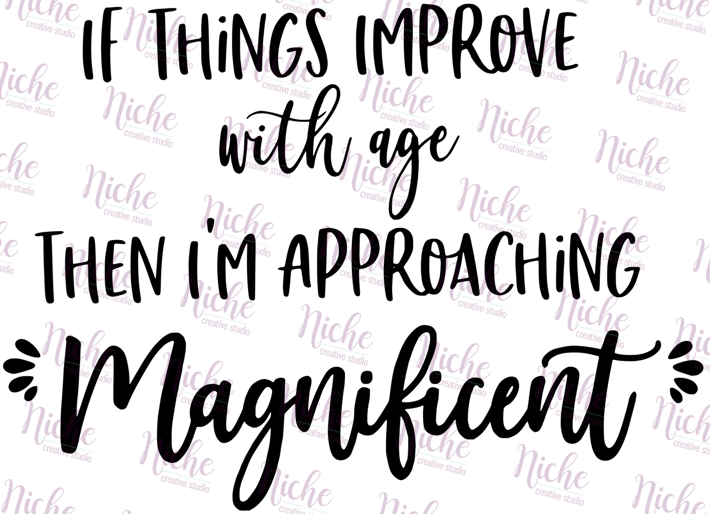 -BIR877 Approaching Magnificent Decal