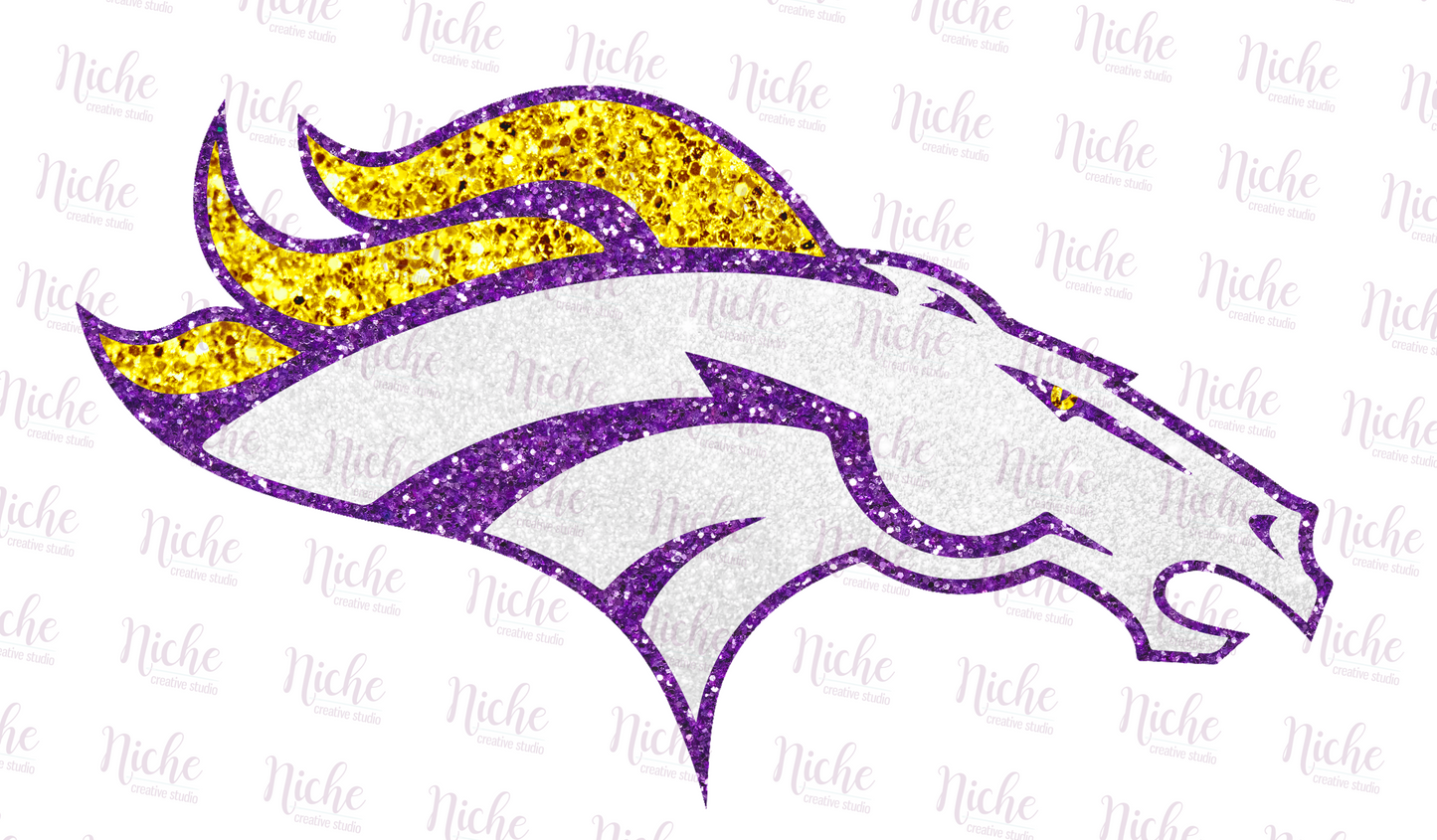 -BRO1128 Bronco Glitter Decal