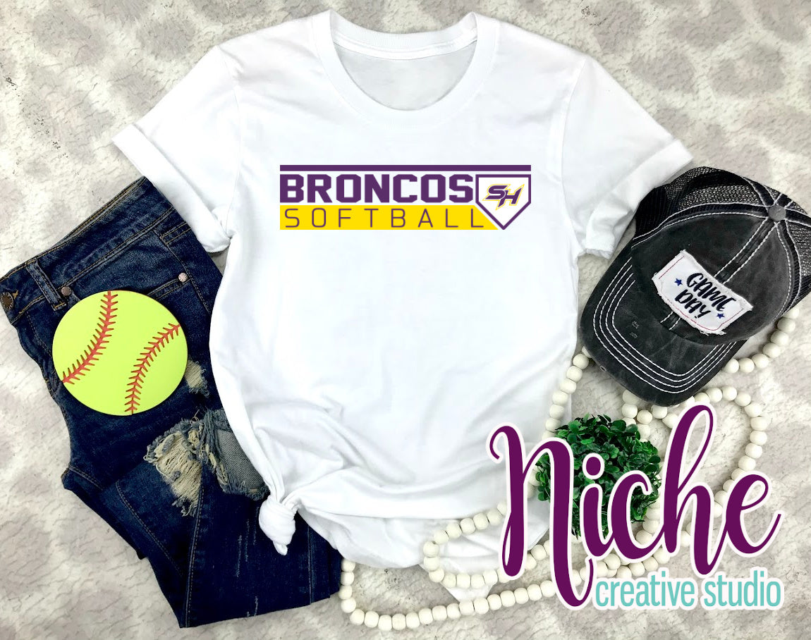 -BRO1520 Softball Decal