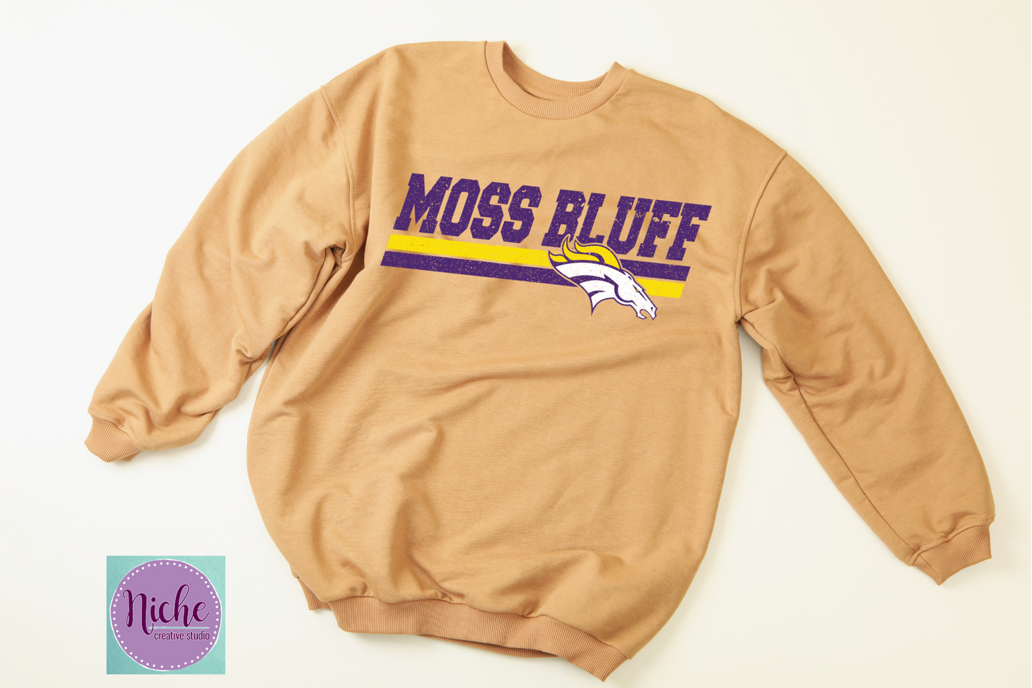 -BRO1912 Moss Bluff Broncos Decal