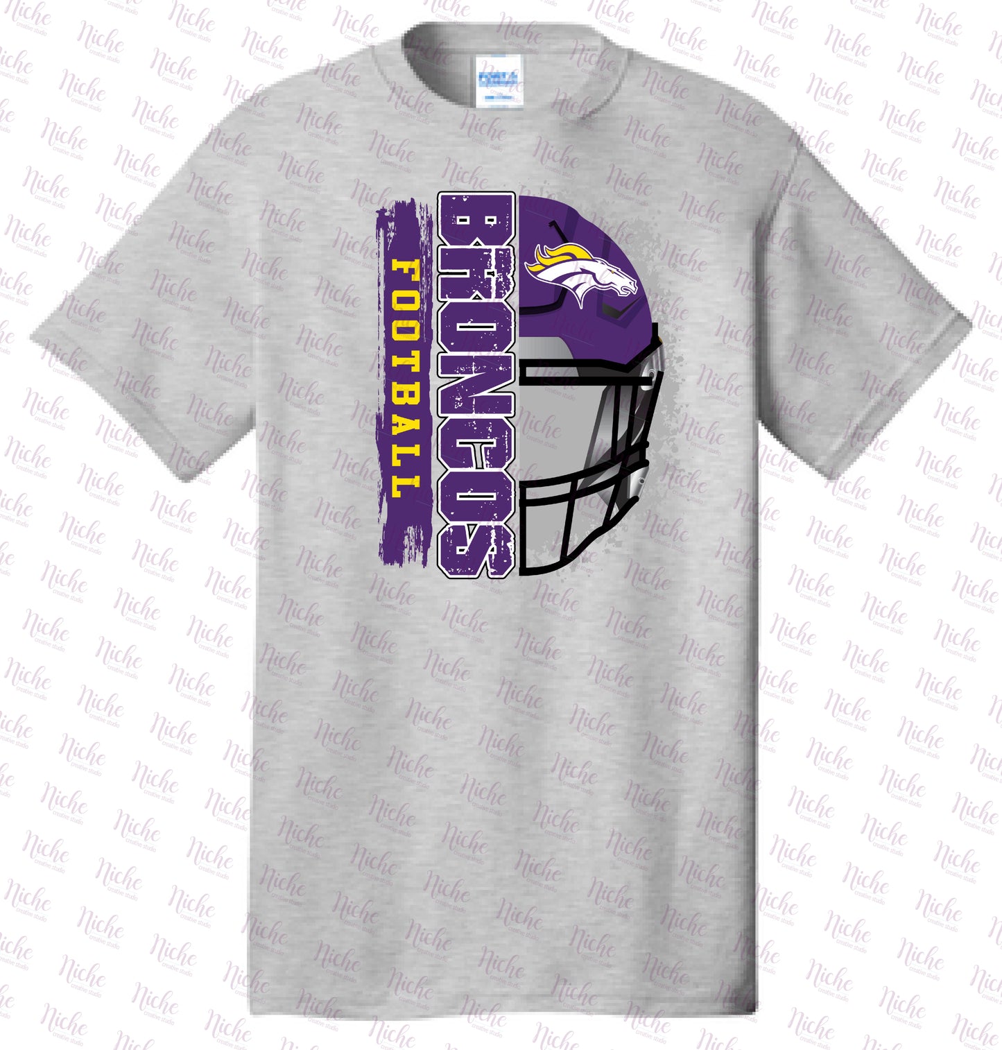 - BRO302 Broncos Football Decal