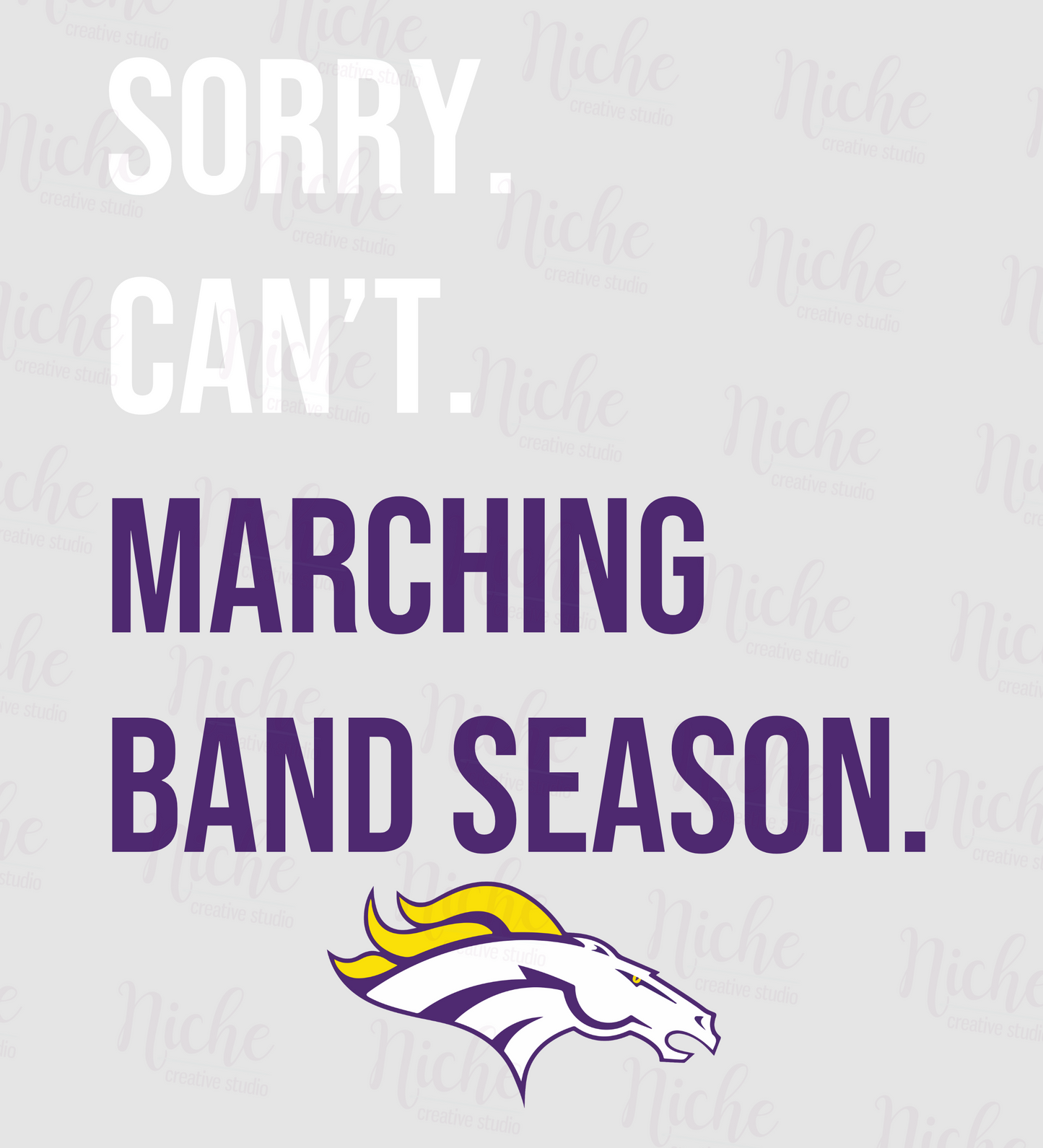 -BRO5030 Marching Season Decal