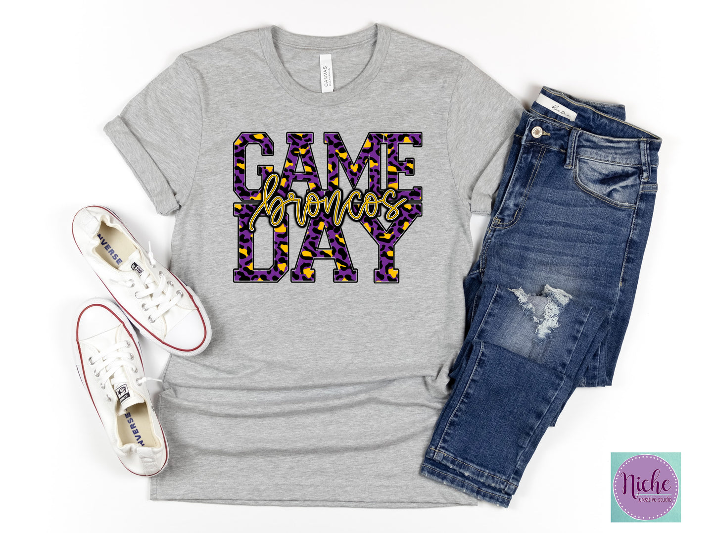 -BRO810 Game Day Broncos Decal