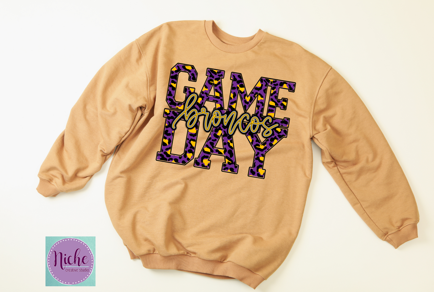 -BRO810 Game Day Broncos Decal
