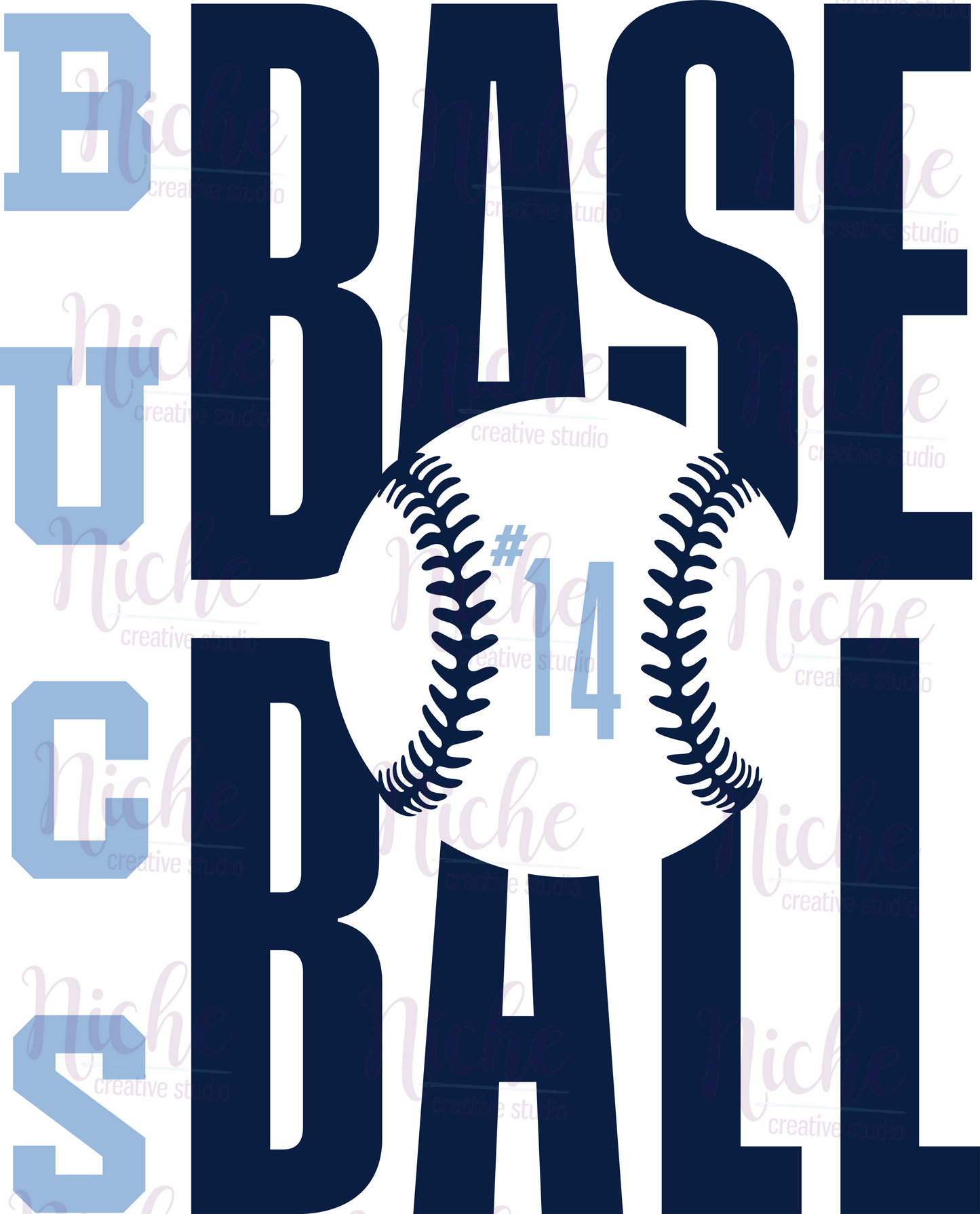 -BAR1086 Bucs Baseball Decal