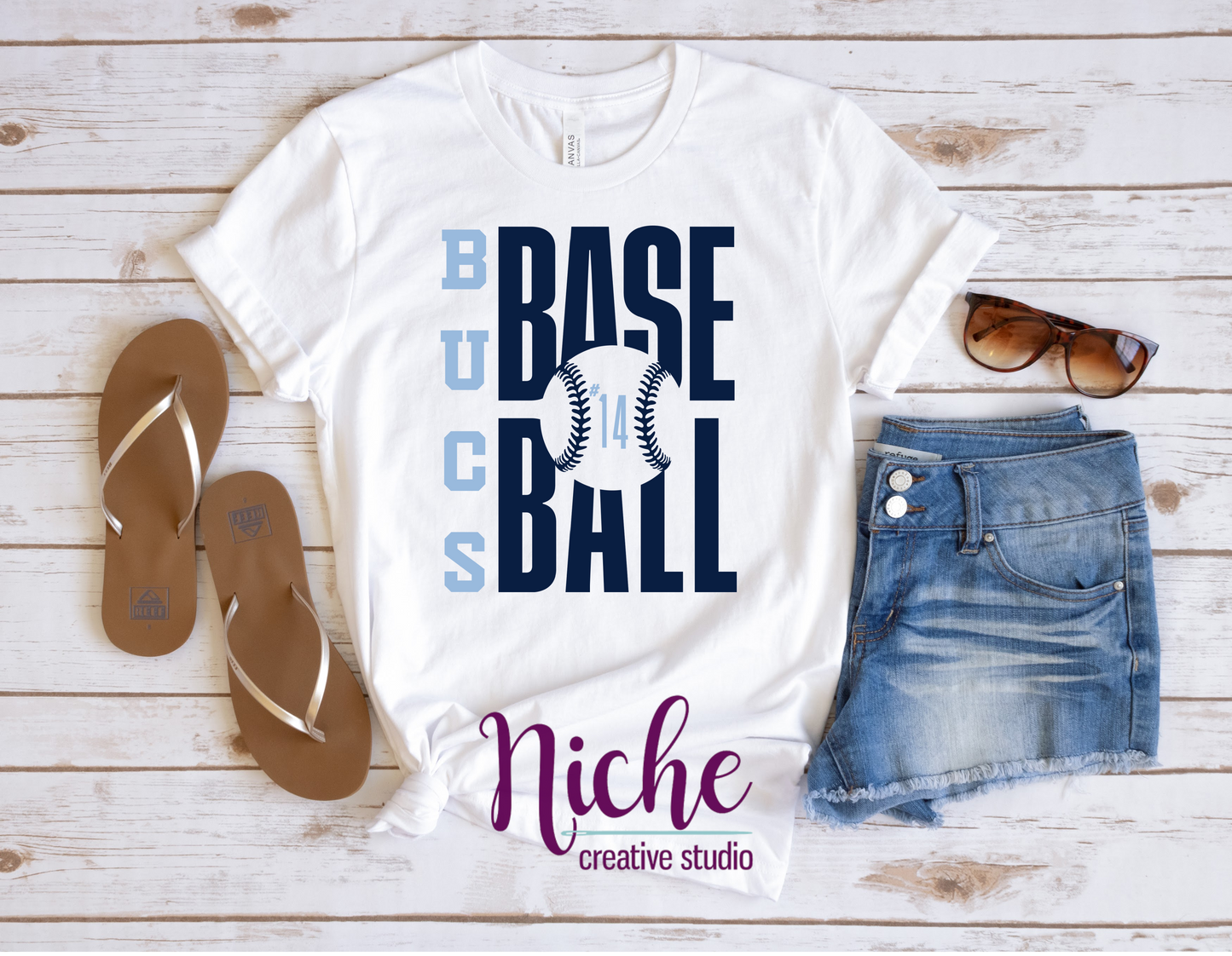 -BAR1086 Bucs Baseball Decal