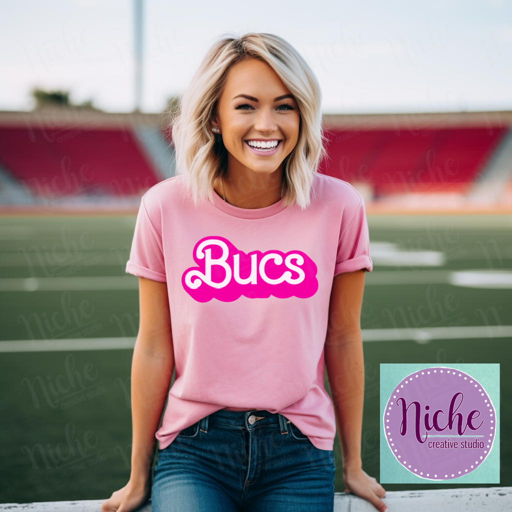 - BAR741 Bucs Doll Font Decal