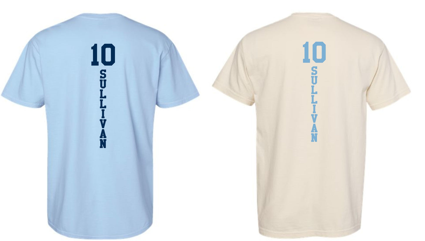 Bulldogs Comfort Colors T-Shirt with Custom Option