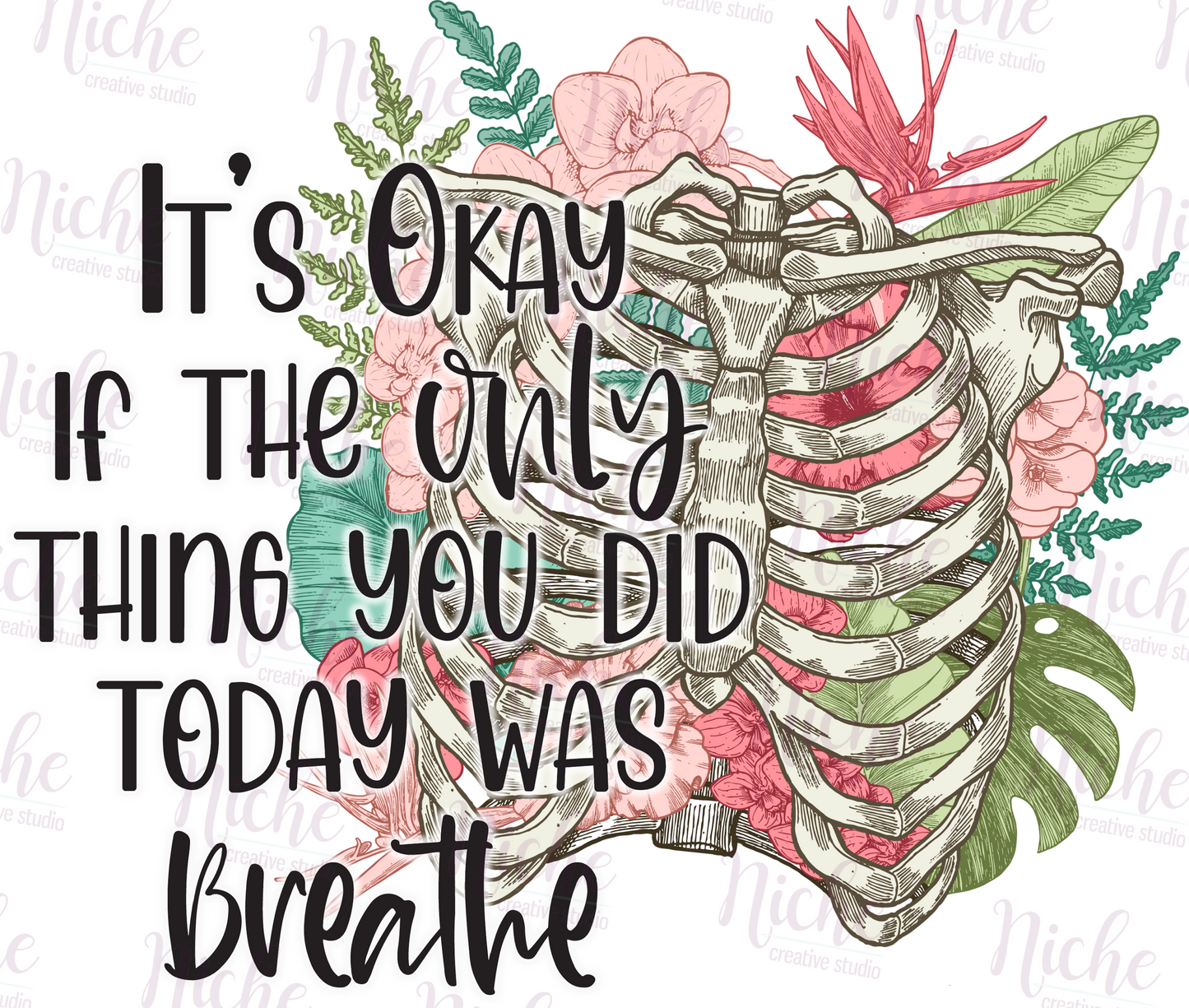 -CAU003 Its Okay Decal