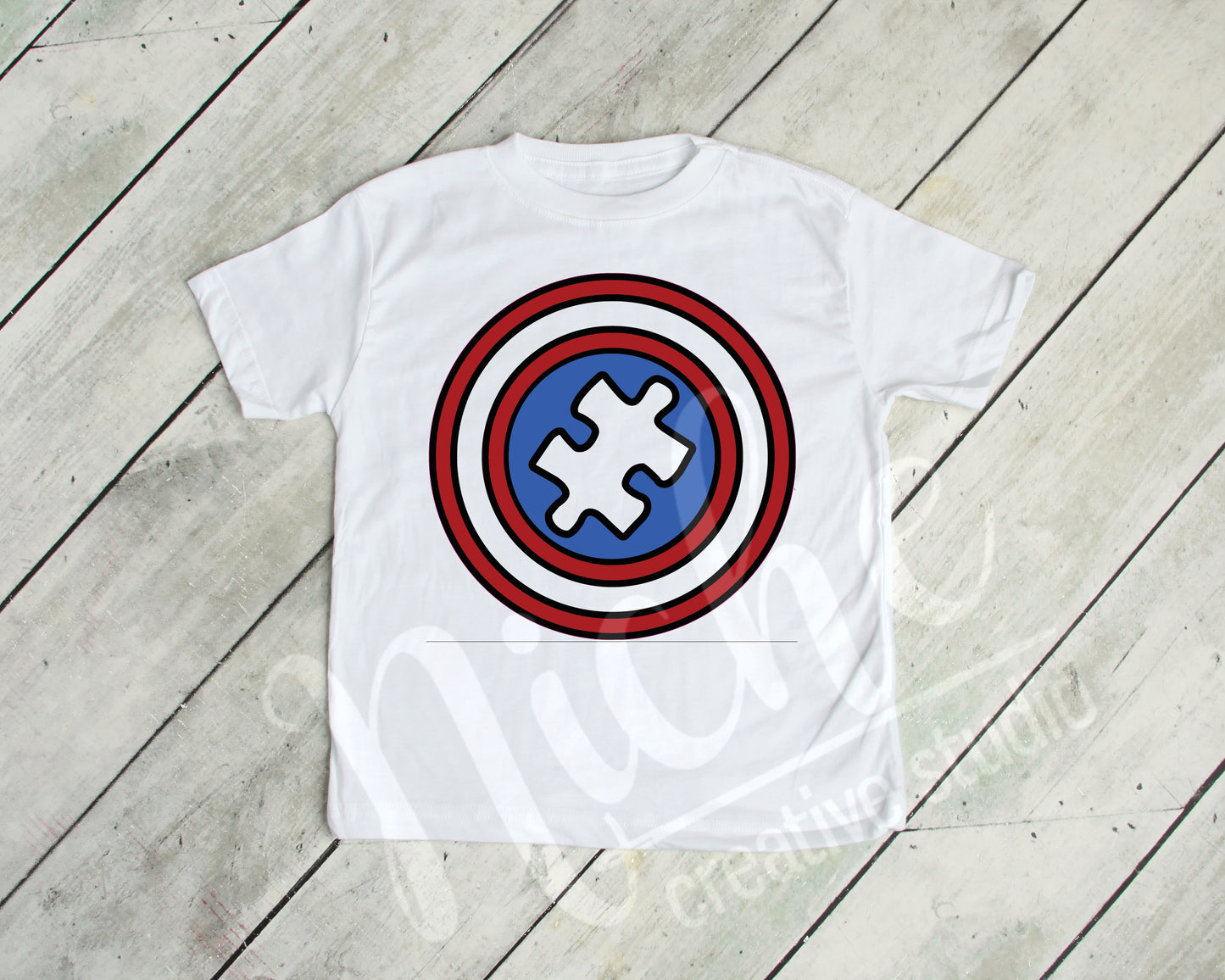 - CAU2857 Autism Captain Decal