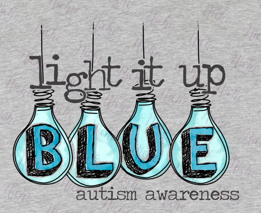- CAU2866 light it up blue Decal