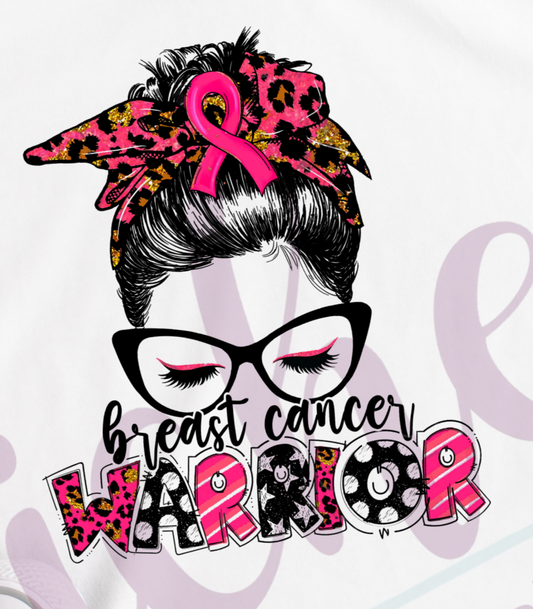 - CAU2875 Messy Bun Warrior Decal