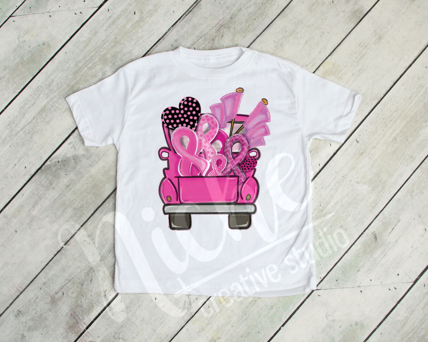 - CAU2879 Breast Cancer Truck decal