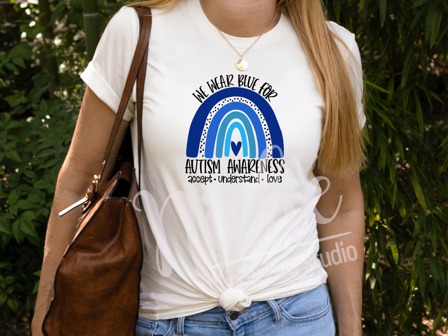 - CAU3254 We Wear Blue for Autism Decal