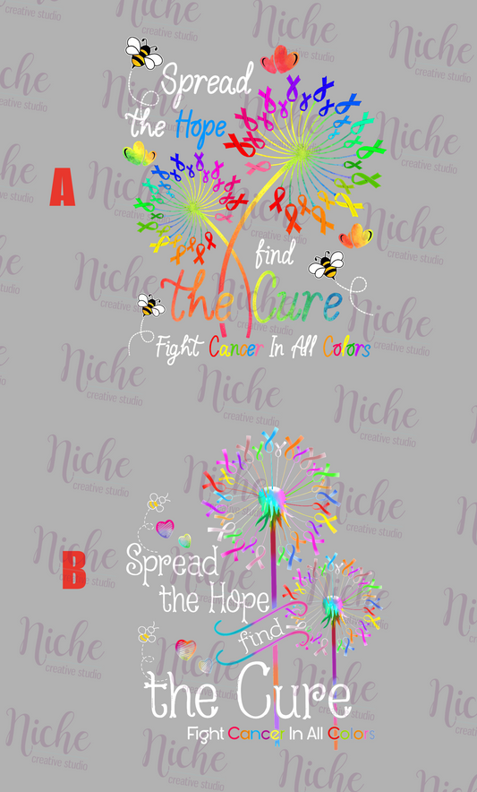 -CAU8046 Spread The Hope Decal