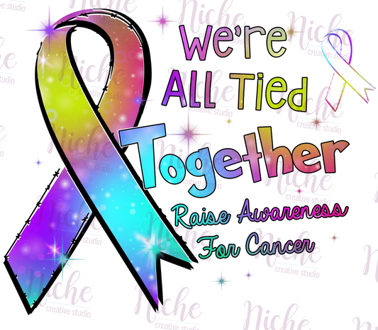 -CAU8047 We're All Tied Together Decal