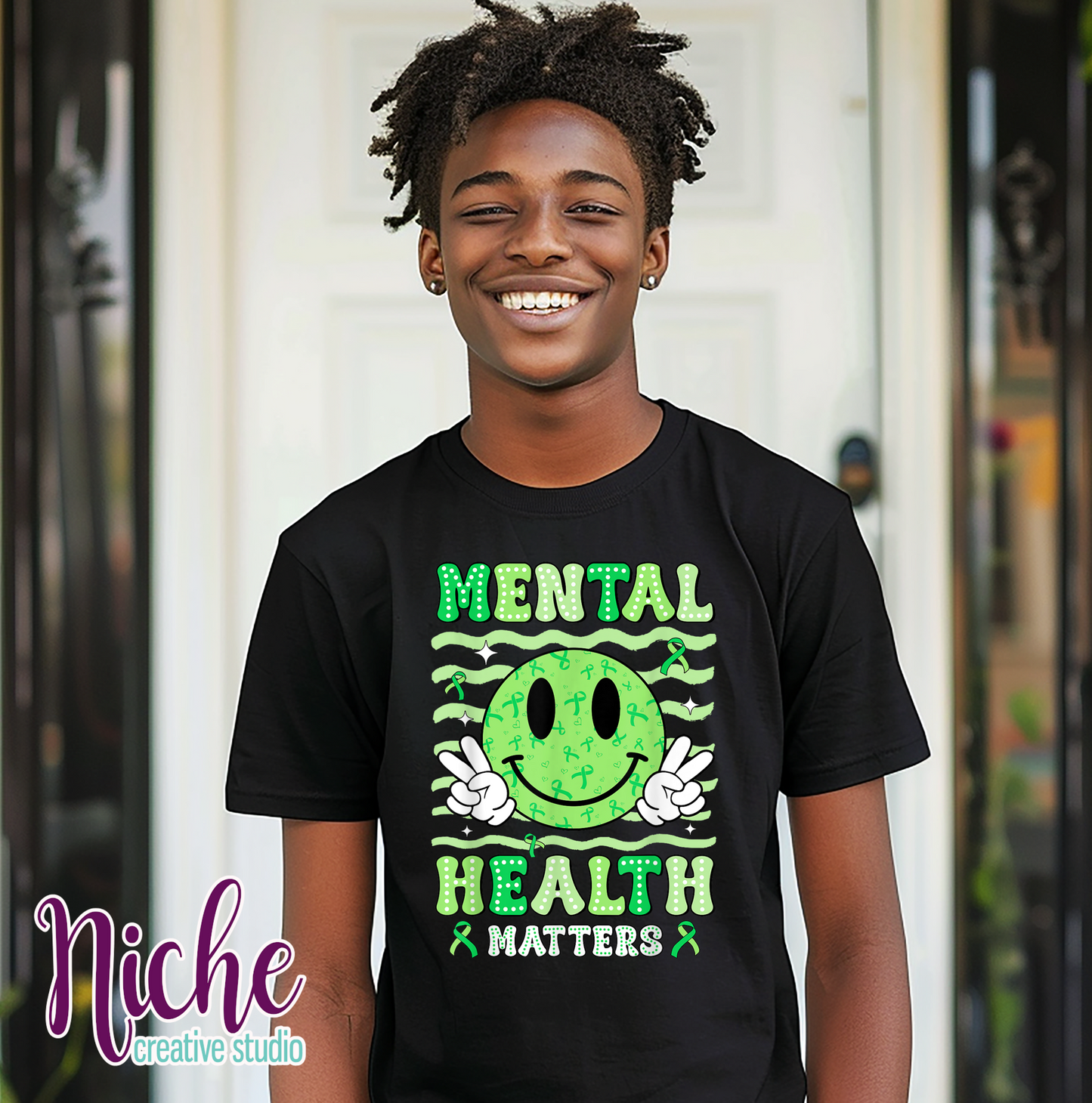 -CAU8603 Mental Health Matters Decal