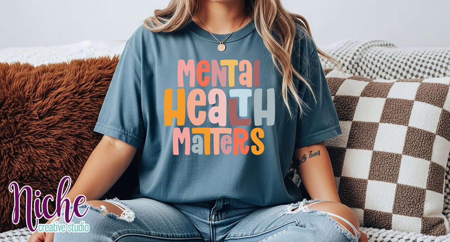 -CAU8606 Mental Health Matters Decal