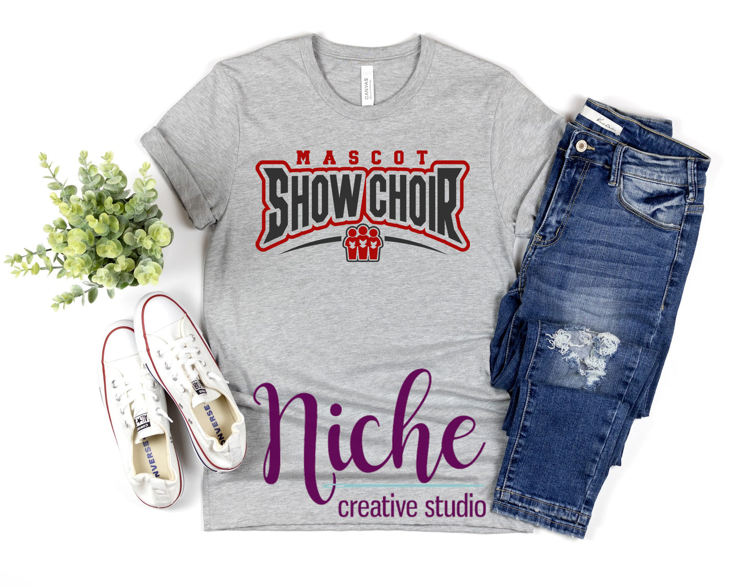 -BAN5153 Show Choir Mascot Decal