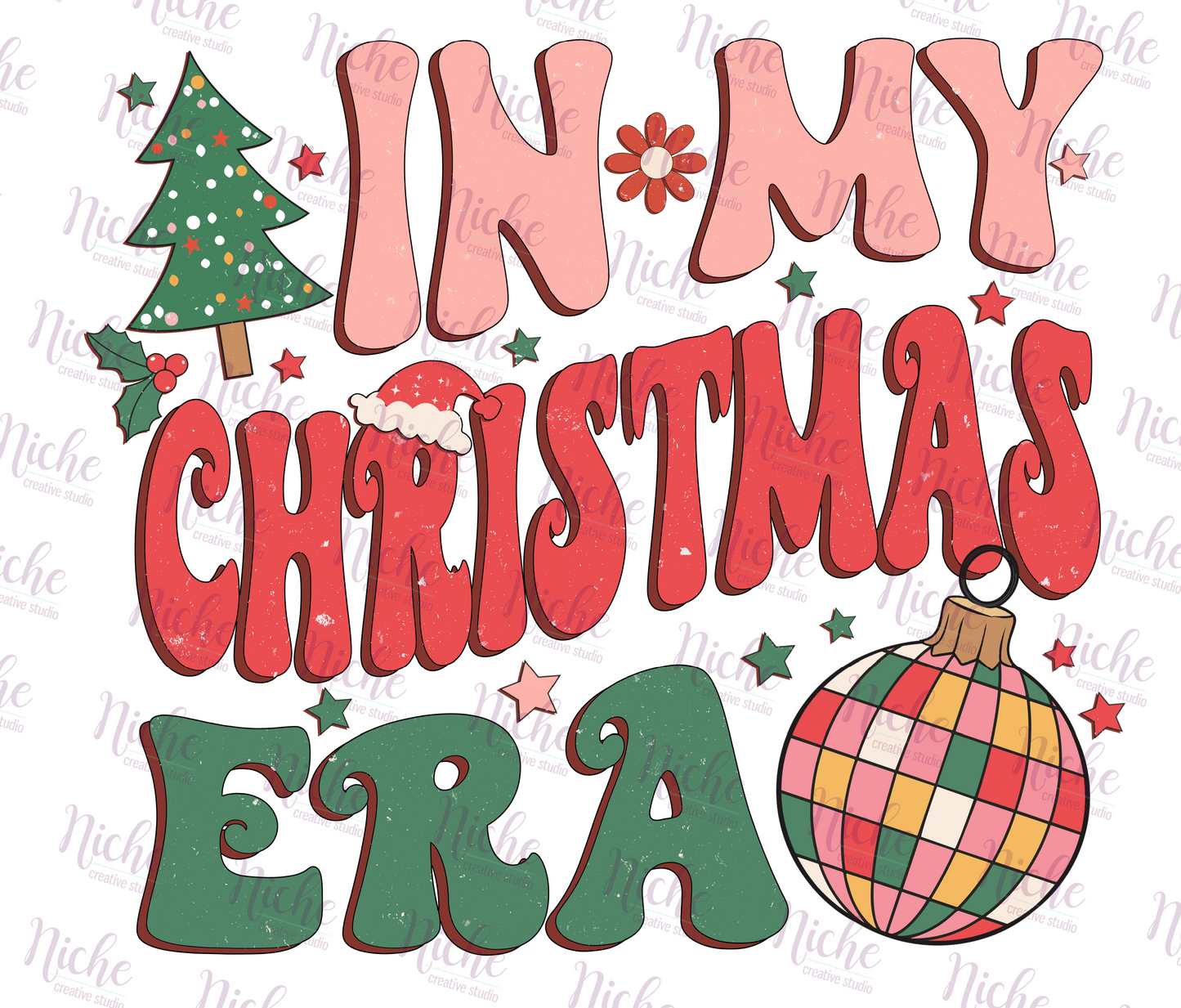 -CHR1014 Christmas Era Decal