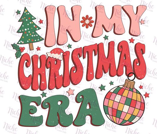 -CHR1014 Christmas Era Decal