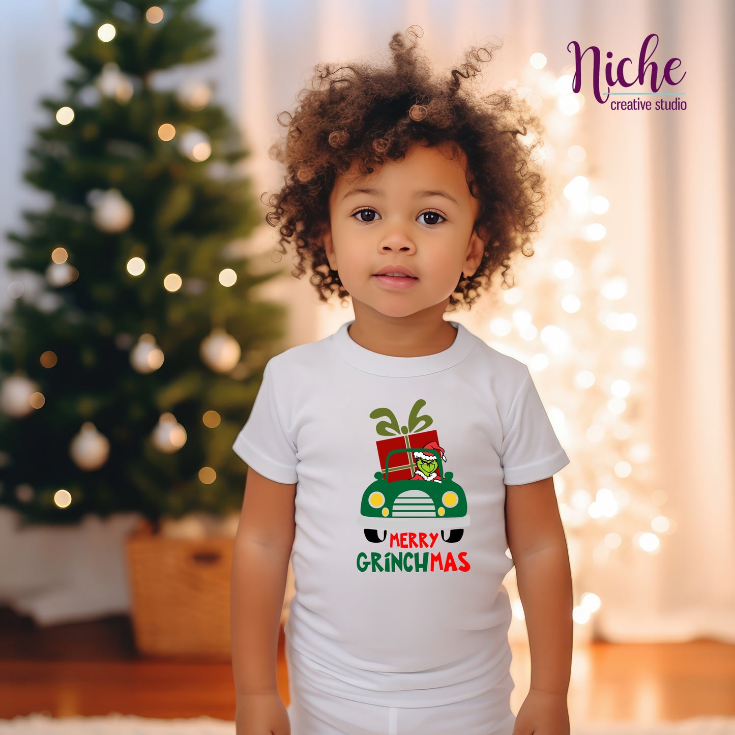 -CHR1033 Grinch Green Car Decal