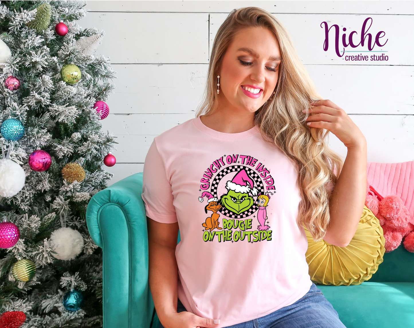-CHR1035 Grinch Boujee Trio Decal