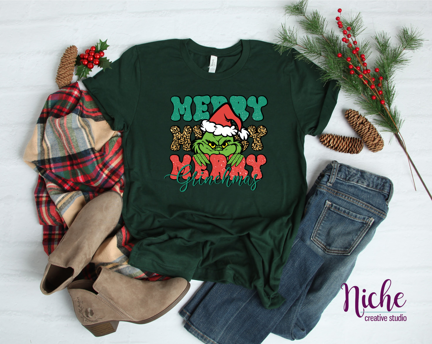 -CHR1036 Merry Grinchmas Decal