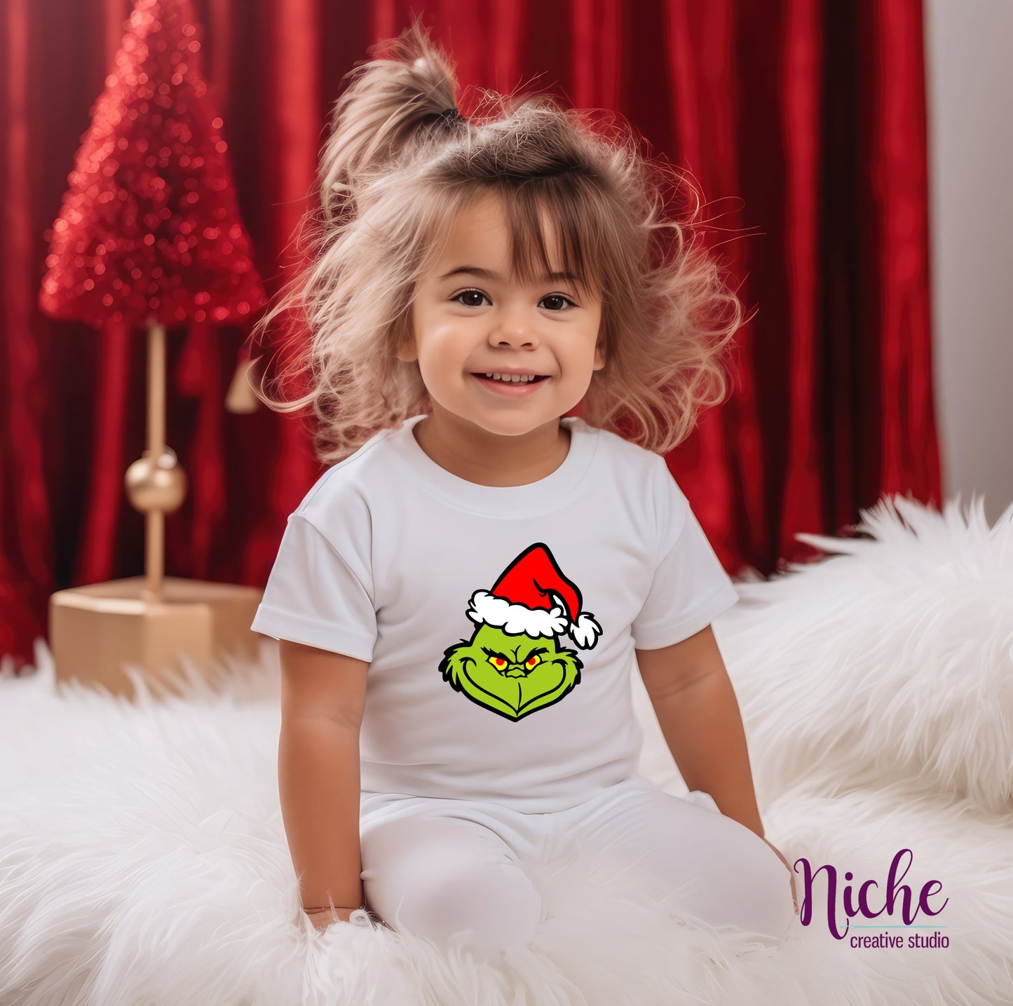 -CHR1037 Grinch Santa Decal