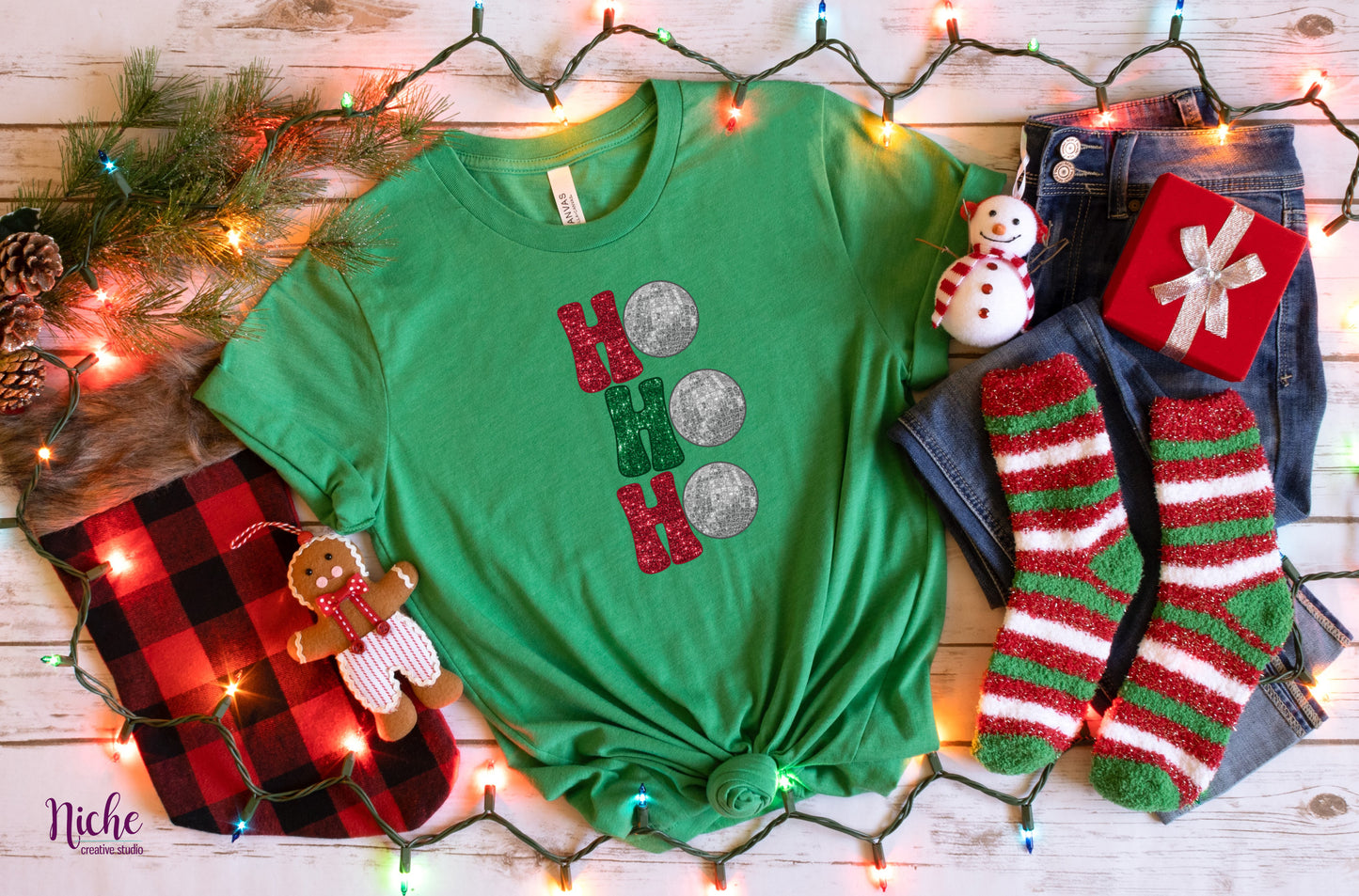 -CHR1046 HoHoHo Disco Decal