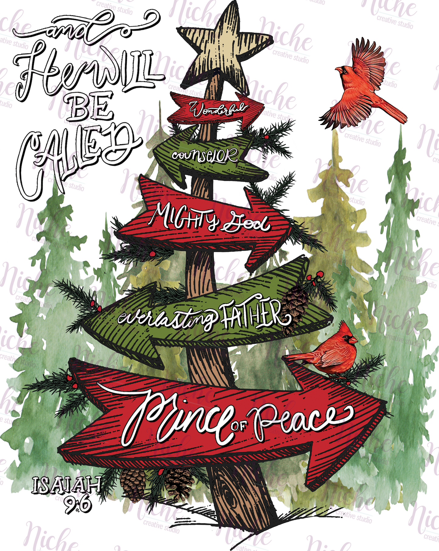 -CHR1054 He Will Be Called Decal