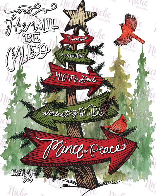 -CHR1054 He Will Be Called Decal