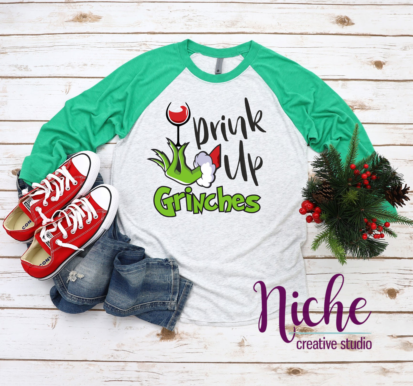 -CHR1062 Drink Up Grinches Decal